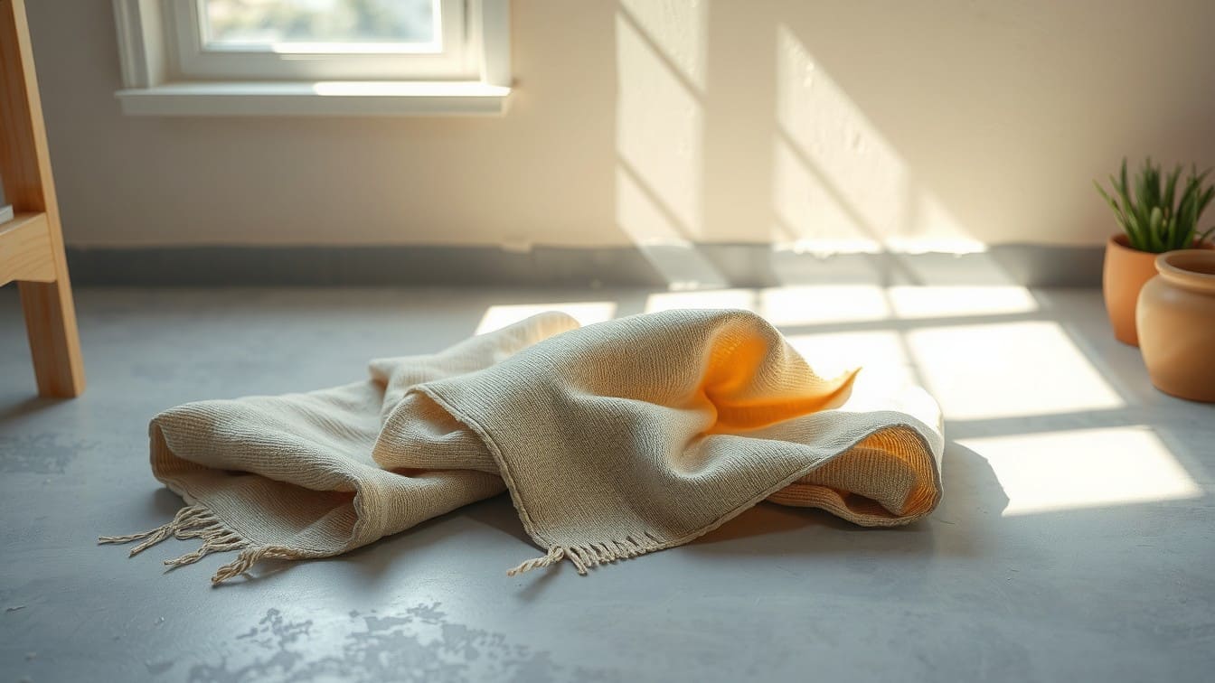 A stylish flatlay arrangement of 2026 paint swatches including sage green, terracotta, and deep blue, surrounded by decor elements.